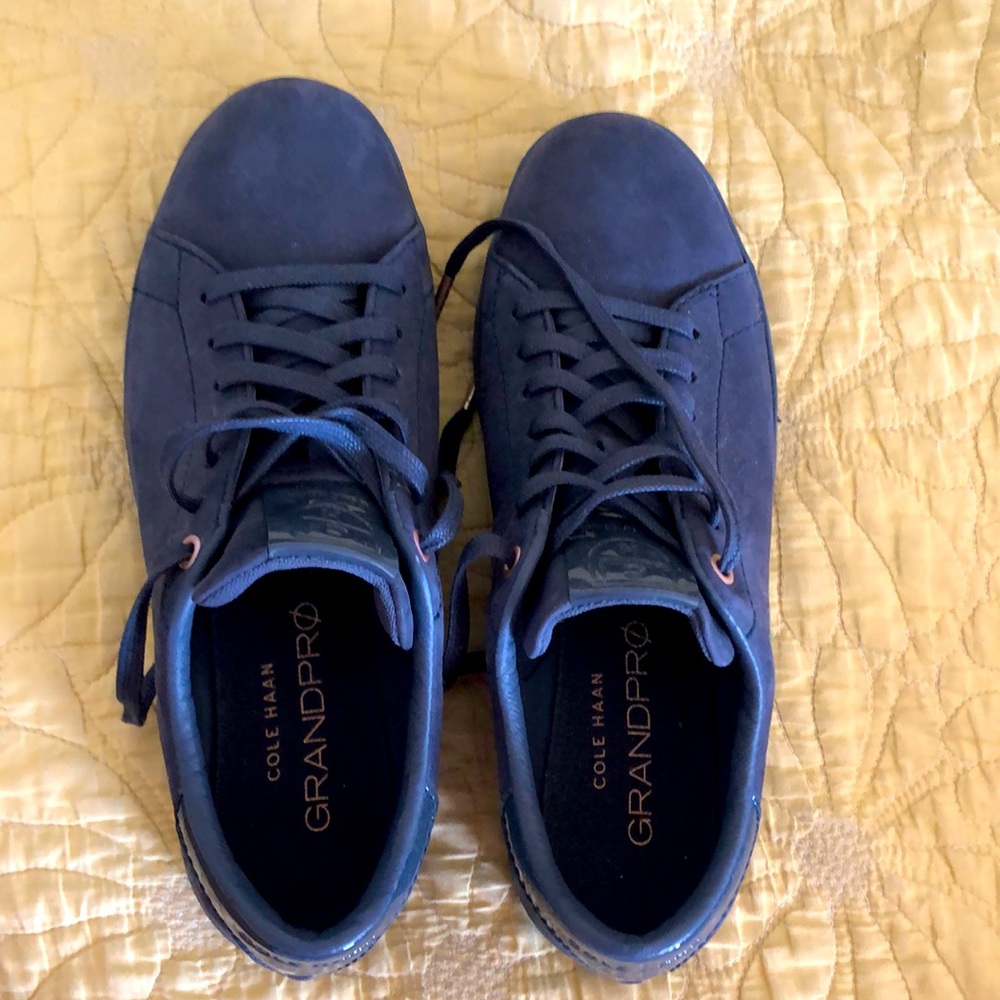 Cole Haan blue sneakers